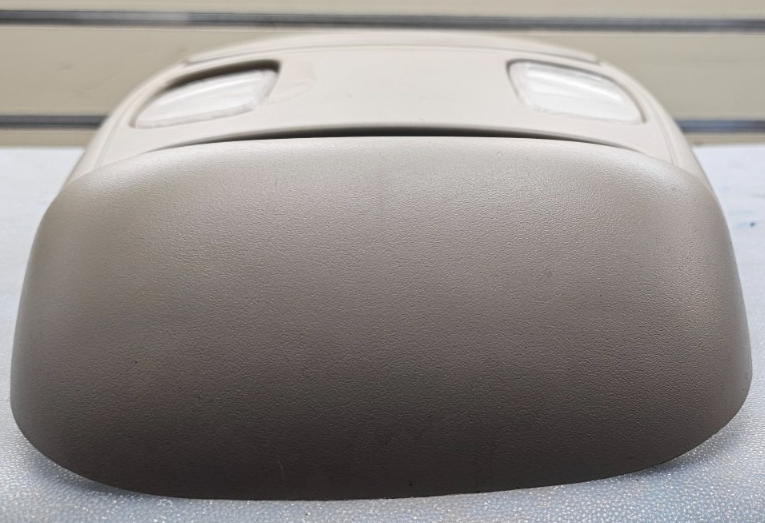 🔥02-05 RAM Overhead Console DOME Light Lamp Roof Storage Compartment TAN 05