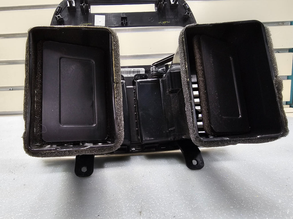 12-20 DODGE CARAVAN CENTER DASH RADIO SUUROUND BEZEL CLIMATE CONTROL TRIM PANEL