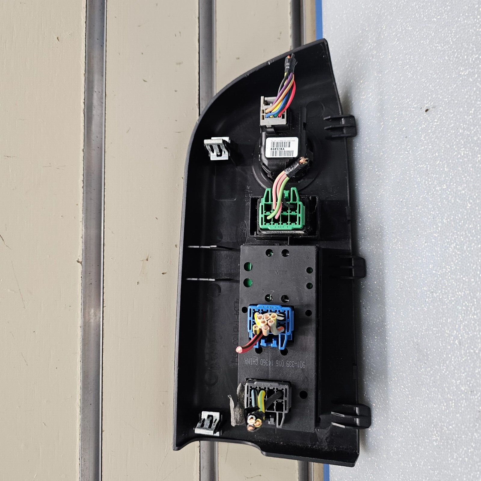 🔥04-08 Ford F150 Left Driver Master Door Window Power Switch Control BLACK WS24
