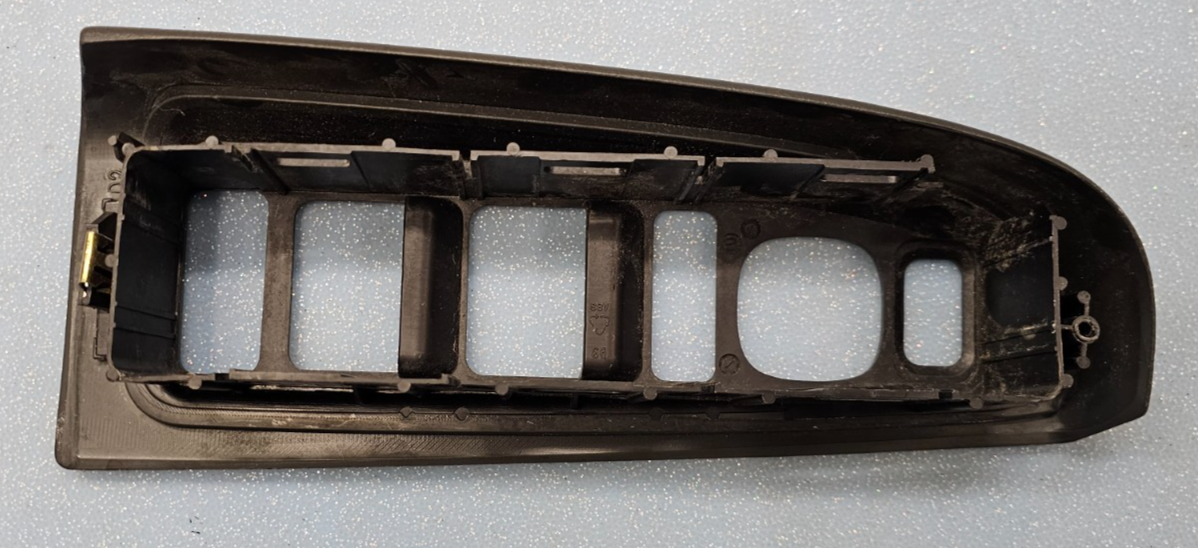 🔥03-06 Silverado Sierra Power Left Driver Master Window Switch BEZEL Black OEM