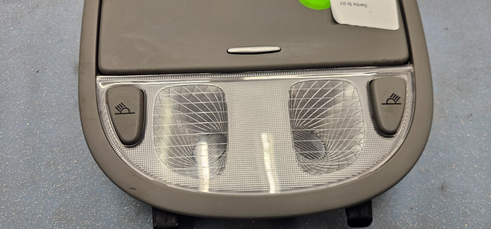 🔥07-12 HYUNDAI SANTA FE FRONT OVERHEAD CONSOLE DOME MAP LIGHT LAMP SUNROOF GRAY