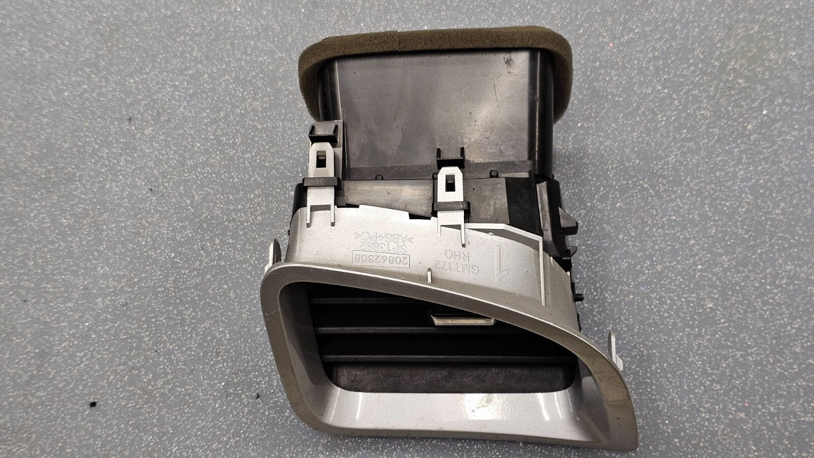 🔥10-17 EQUINOX DASH RIGHT PASSENGER AC A/C HVAC Outer AIR VENT HEATER SILVER