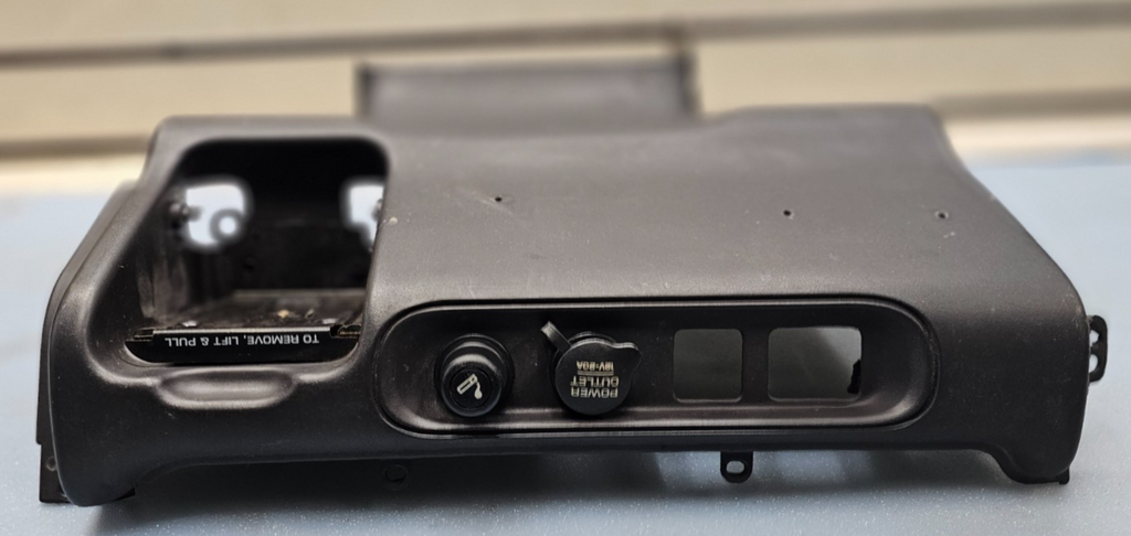 🔥98-00 Dakota Durango Lower Dash Bezel w/ Wiper & Defrost Switch OEM Black