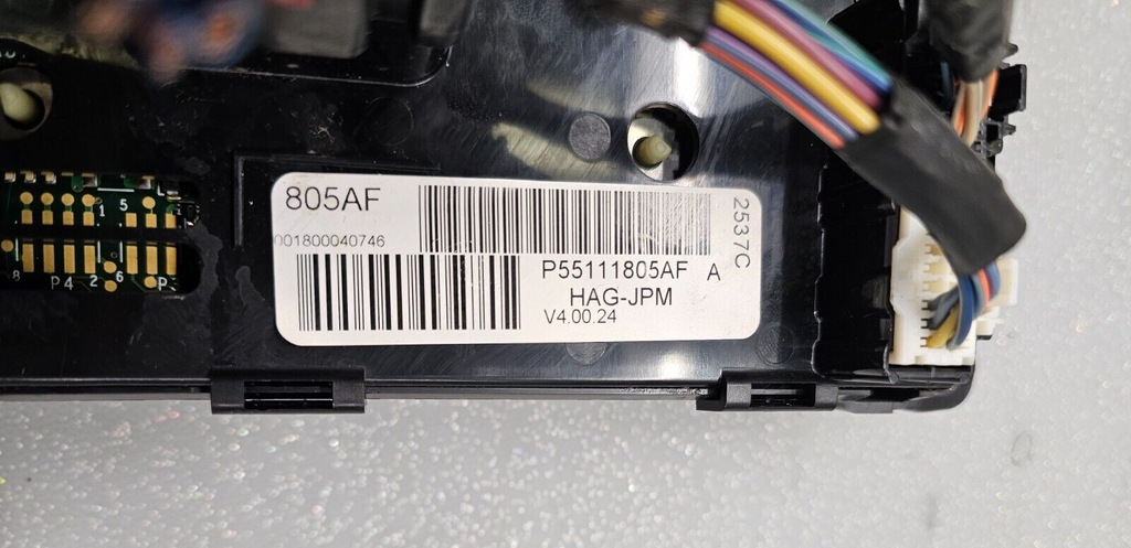 🔥08-10 Dodge Grand Caravan Town & Country Climate Control Rear A/C Heater Dash