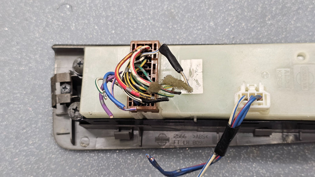 🔥02-06 Altima Left Driver Master Window Power Switch Control Assembly Tan OEM