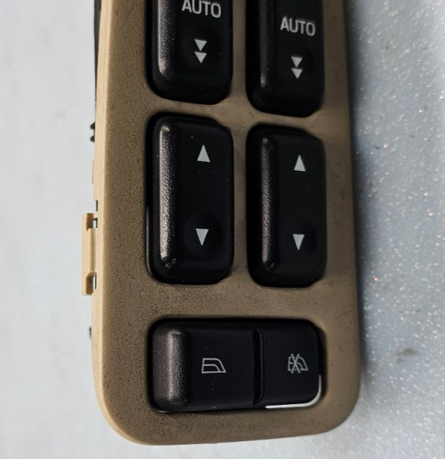 🔥03-06 Lincoln LS Left Driver Master Power Door Window Switch Lock Assembly Tan