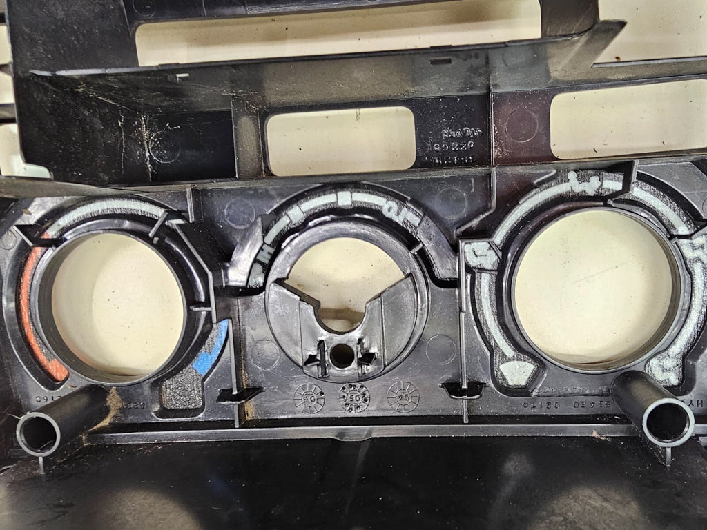 🔥03-08 TOYOTA COROLLA CENTER DASH CLIMATE CONTROL BEZEL TRIM PANEL BLACK OEM