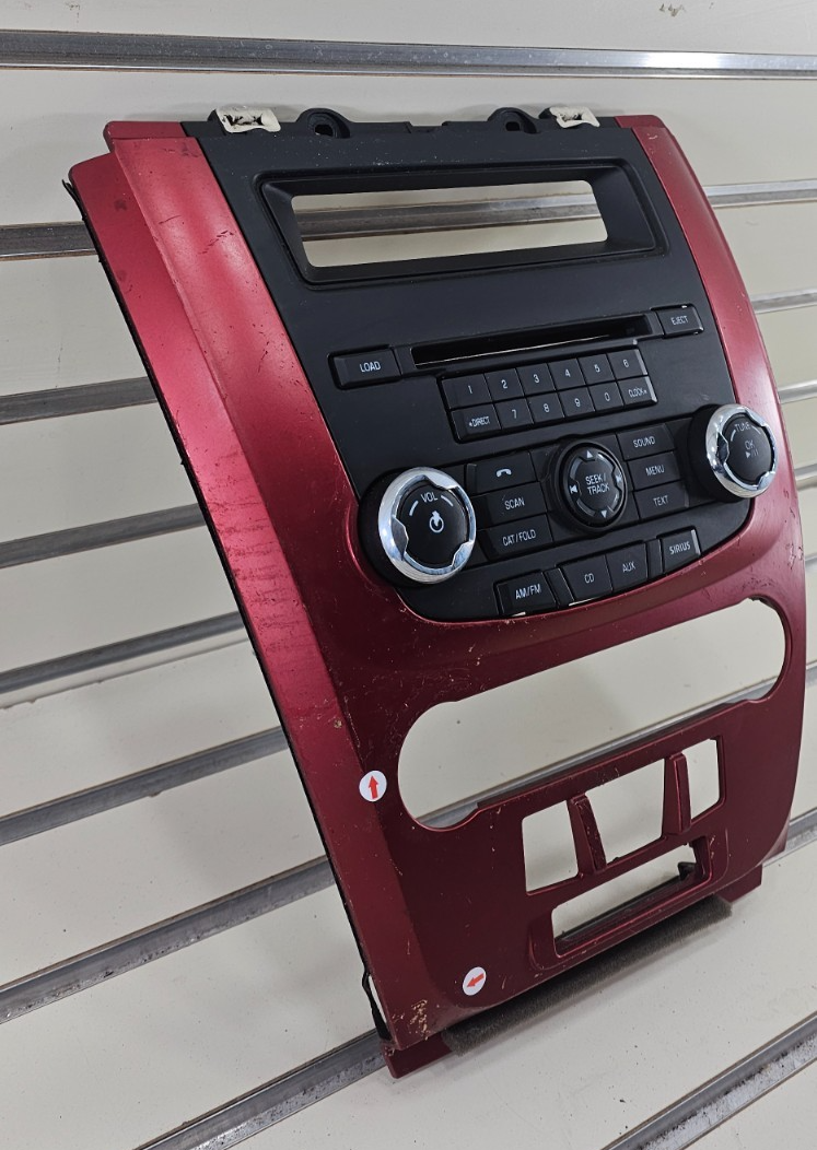 🔥10-12 Fusion Milan Dash Climate Control AM FM Radio Bezel Panel Trim Red