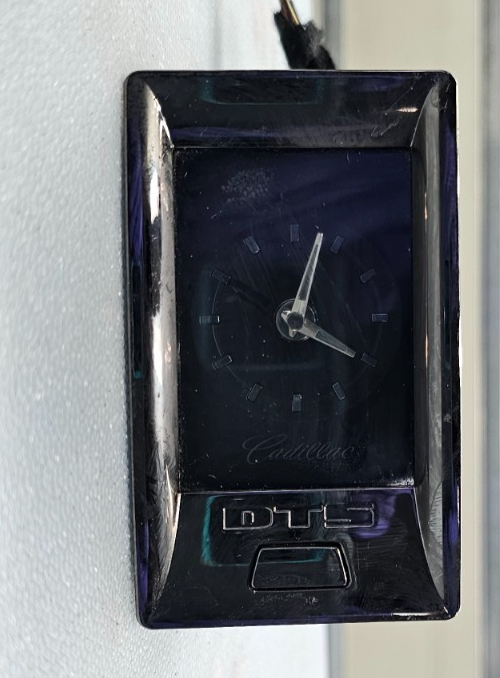 🔥06-11 Cadillac DTS Center Analog Clock Display Panel Assembly Silver OEM