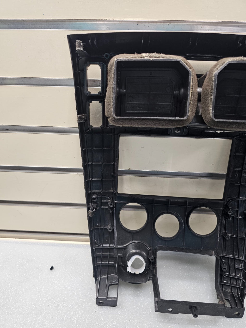 🔥06-09 Hyundai Tucson Trim Cover Panel Bezel Audio Radio Climate Front WOOD OEM