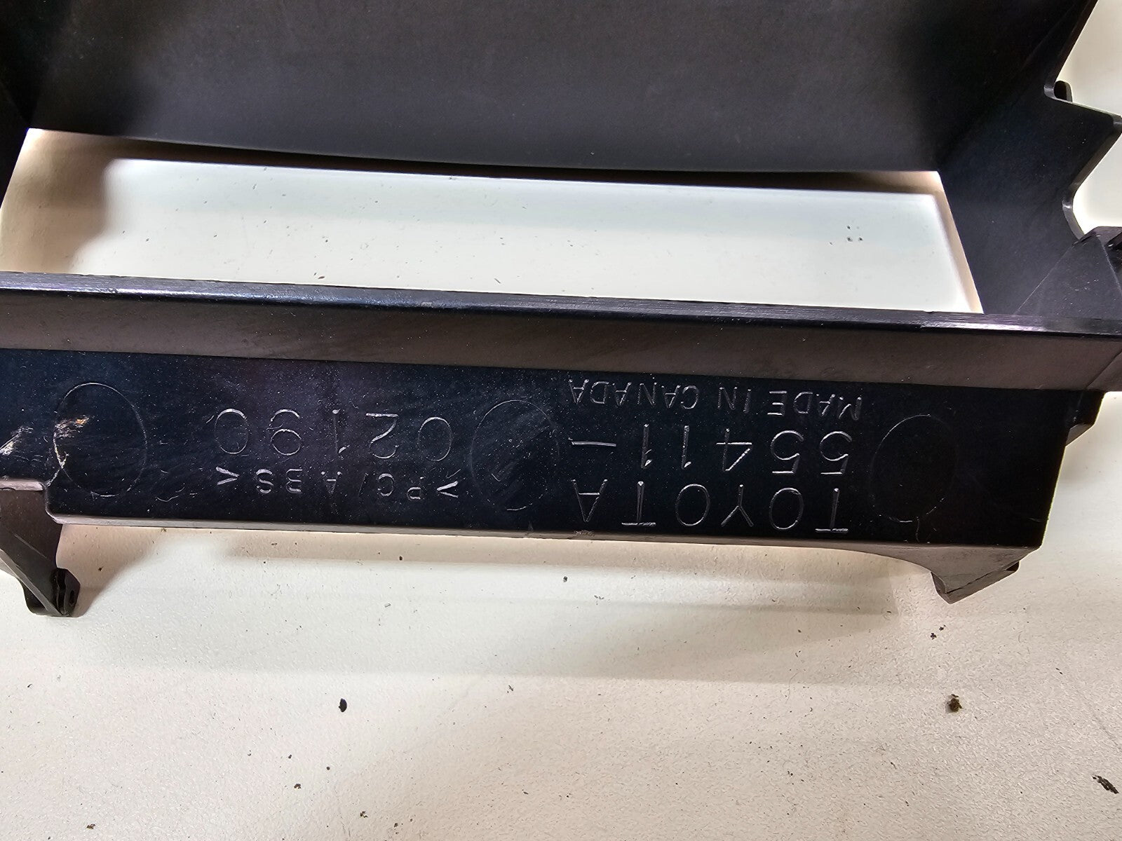 🔥03-08 TOYOTA COROLLA CENTER DASH CLIMATE CONTROL BEZEL TRIM PANEL BLACK OEM