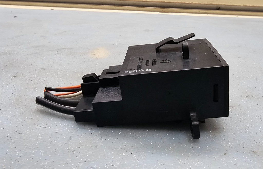 90-95 LeBaron Daytona Rear Defrost Switch Mopar OEM BLACK