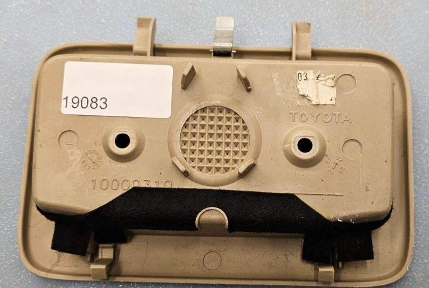 🔥98-01 Toyota Camry Overhead Center Roof Console Sunglass Holder Cubby TAN