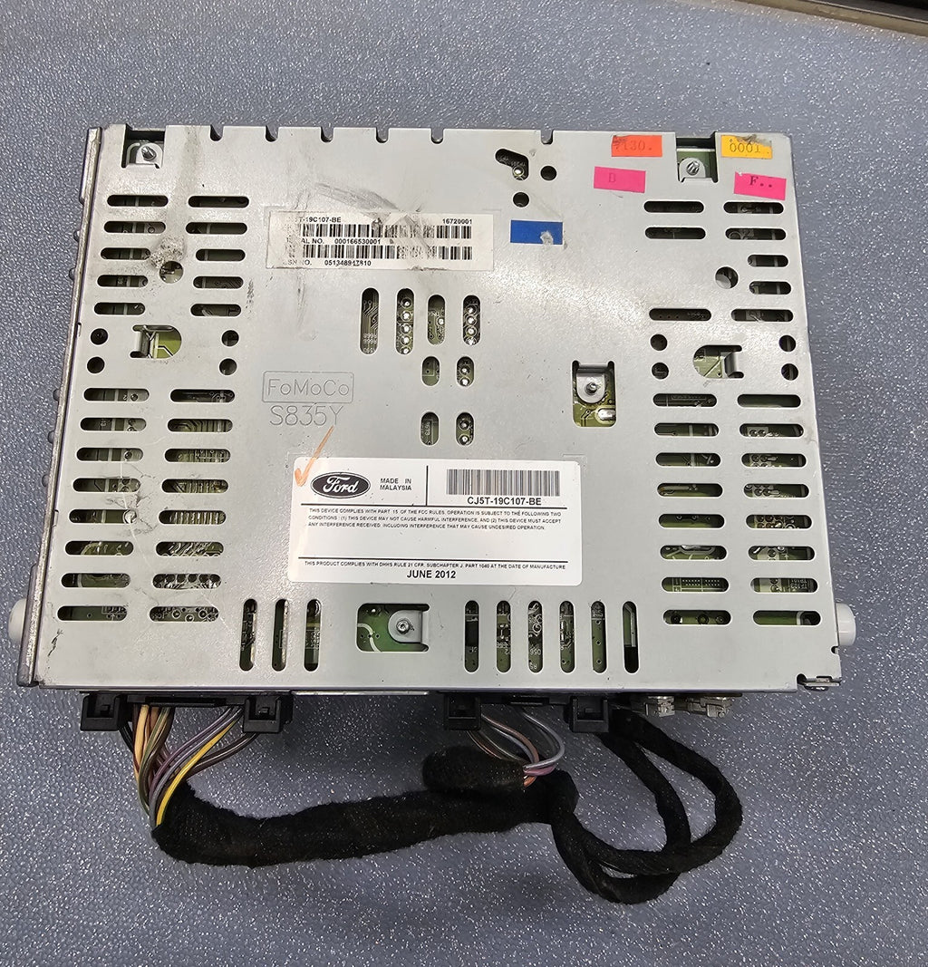 13-16 Ford Escape OEM Single CD AM FM MP3 Radio Block/FE