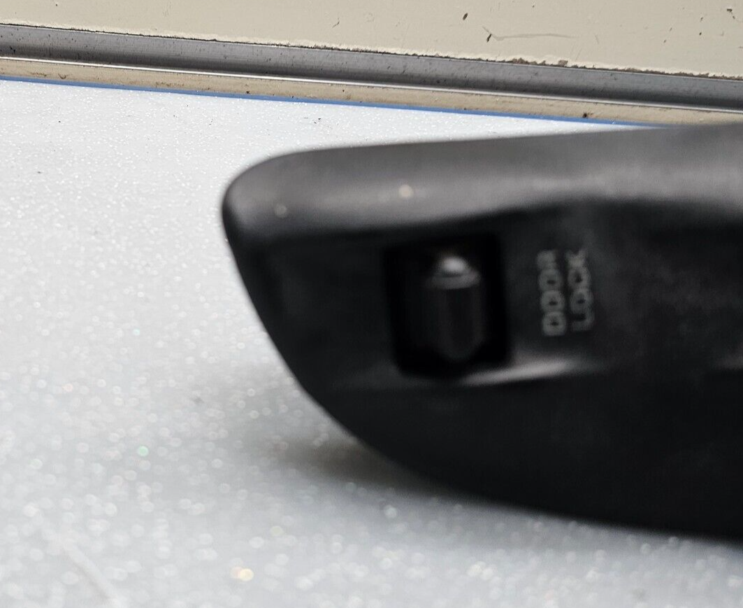 🔥98-01 Dodge RAM 1500 2500 Front Left Driver Power Window Switch BLACK WS10