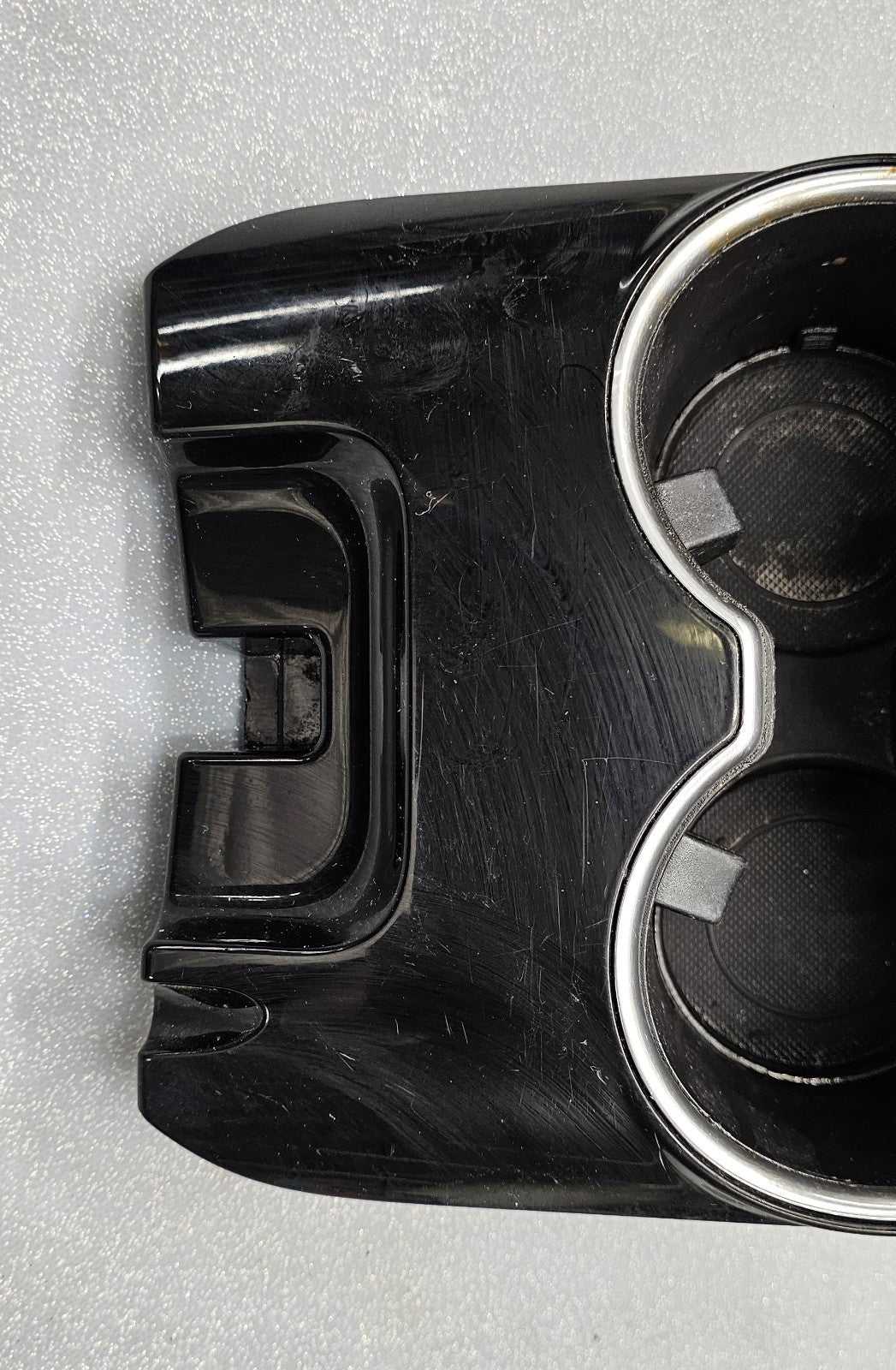 🔥13-16 Ford Fusion Front Center Console Cup Drink Holder Trim Panel Black OEM