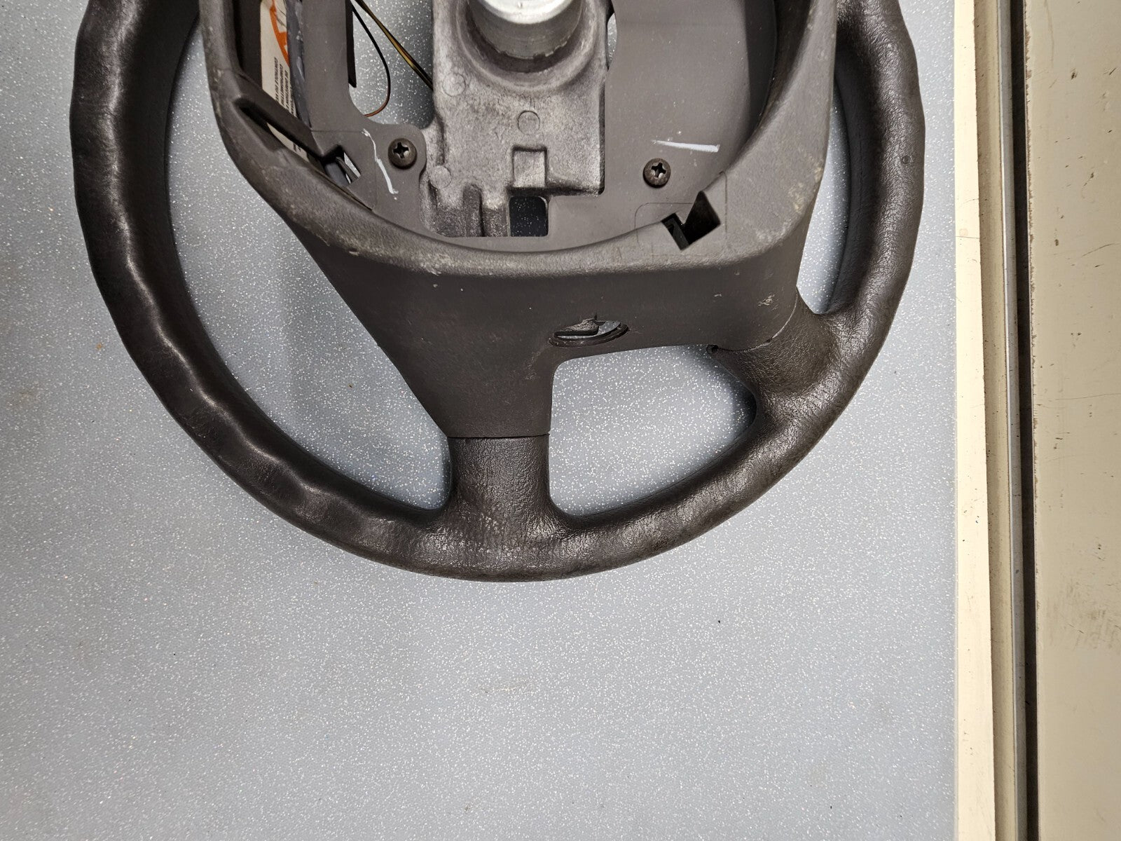 🔥02-05 Ford Explorer Steering Wheel Leather CRUISE CONTROL Assembly Black OEM