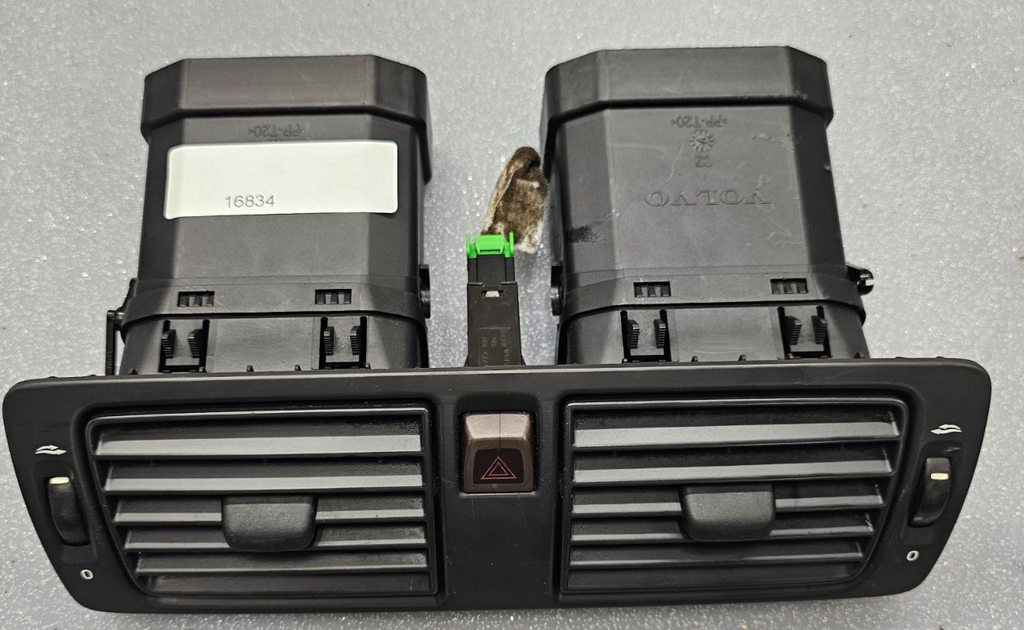 🔥04-07 Volvo S40 Front Middle Dash Center Air Vent Heater Conditioning Black