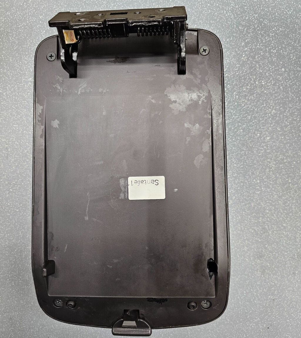 07-12 Santa Fe Center Console Arm Rest Cover Lid Top Pad Storage Assembly Black