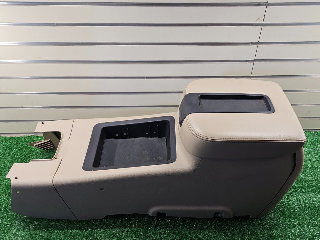 🔥07-13 CHEVY SILVERADO GMC SIERRA Floor Center Console Armrest Assembly TAN