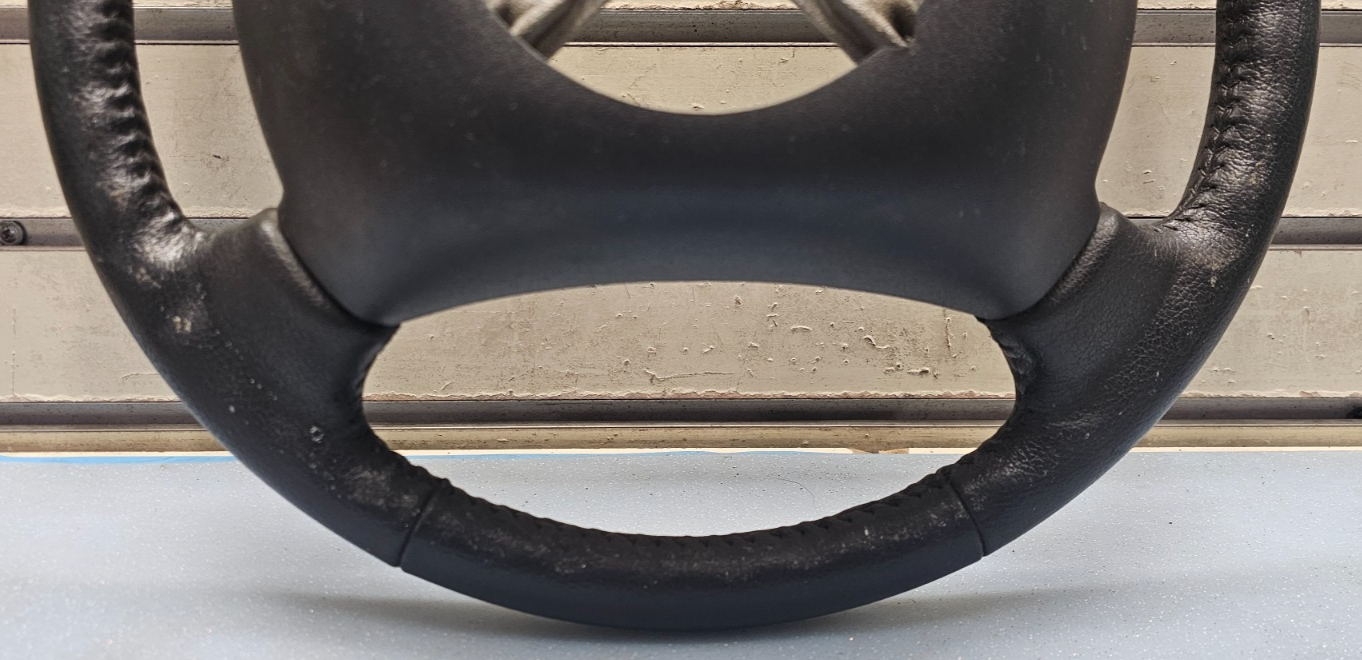 🔥98-01 Dodge Ram 1500 2500 3500 DAKOTA DURANGO Steering Wheel Leaher Black OEM