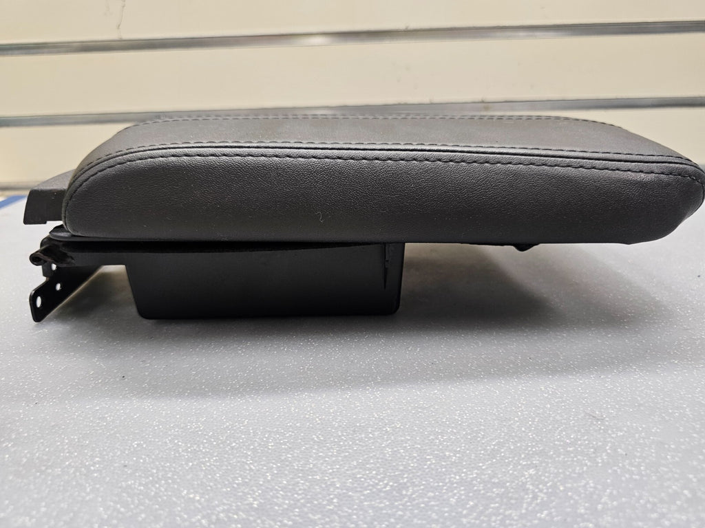 10-12 Lincoln MKZ Center Console Lid Armrest Top Storage Leather Assembly Black