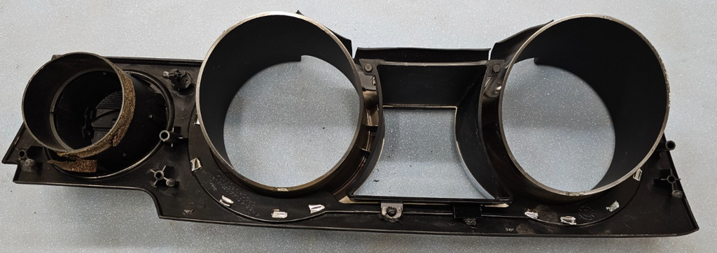 🔥05-09 Mustang Center Dash Instrument Cluster Bezel Speedometer Trim Black C32