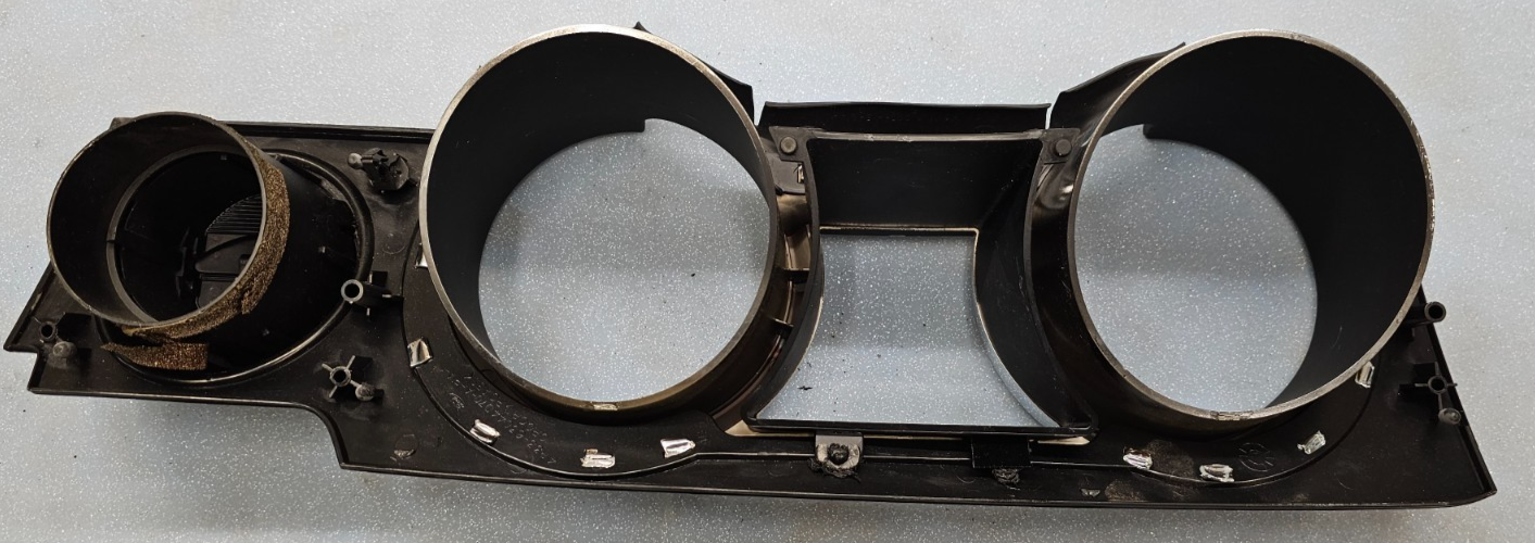🔥05-09 Mustang Center Dash Instrument Cluster Bezel Speedometer Trim Black C32