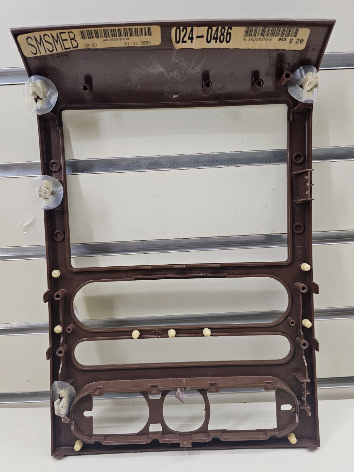 🔥04-08 Ford F-150 Center Dash AM FM Radio Stereo Climate Bezel Trim Panel WOOD