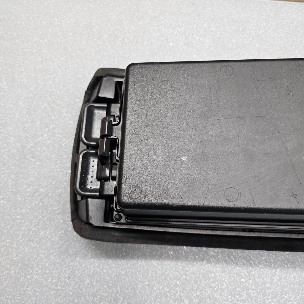 07-12 Nissan Altima Center Console Lid Arm Rest Top Leather Cover Assembly Black