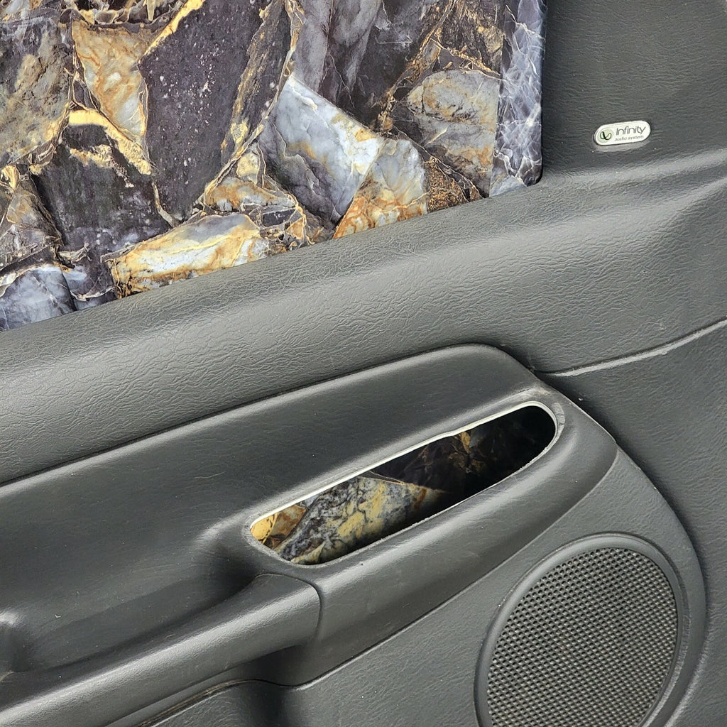 🔥02-05 Dodge RAM Interior Door Panel Front LEFT Driver Side BLACK auto D11