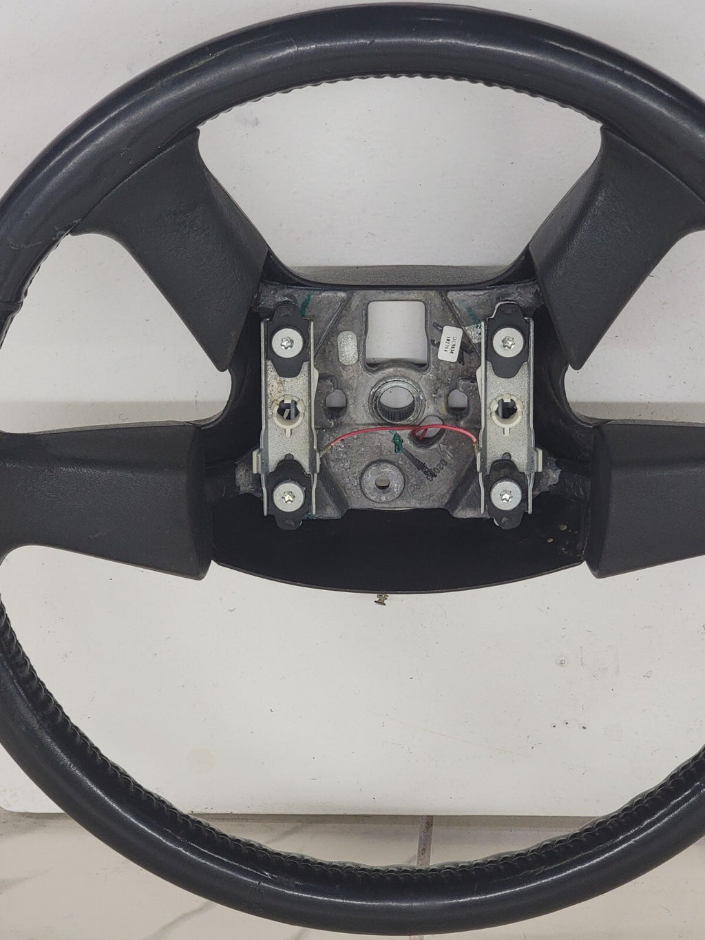 🔥03-06 SILVERADO SIERRA YUKON TAHOE SUBURBAN STEERING WHEEL LEATHER BLACK