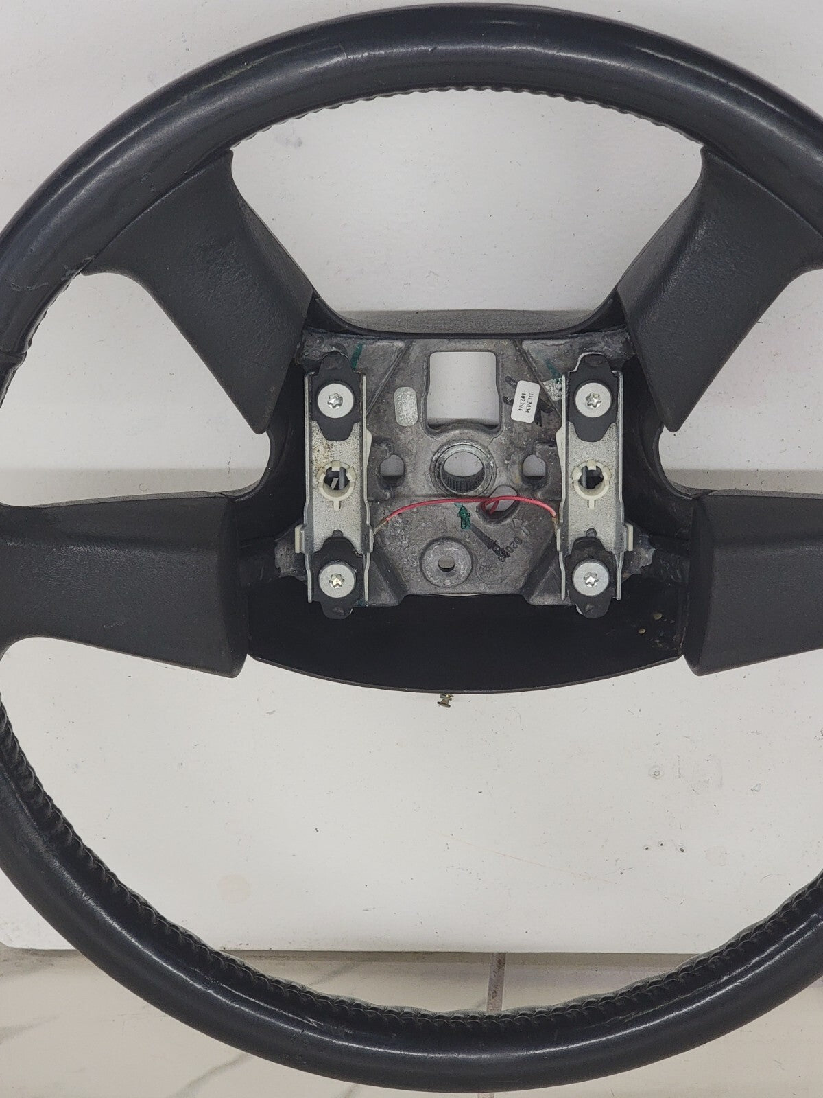 🔥03-06 SILVERADO SIERRA YUKON TAHOE SUBURBAN STEERING WHEEL LEATHER BLACK