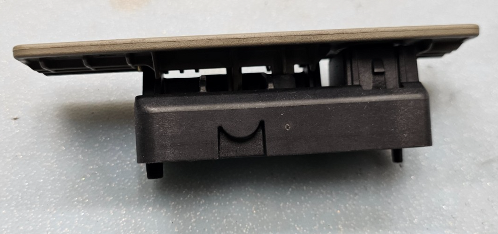 🔥07-10 Jeep Wrangler Mopar Glove Box Latch Compartment Door Handle GREY OEM