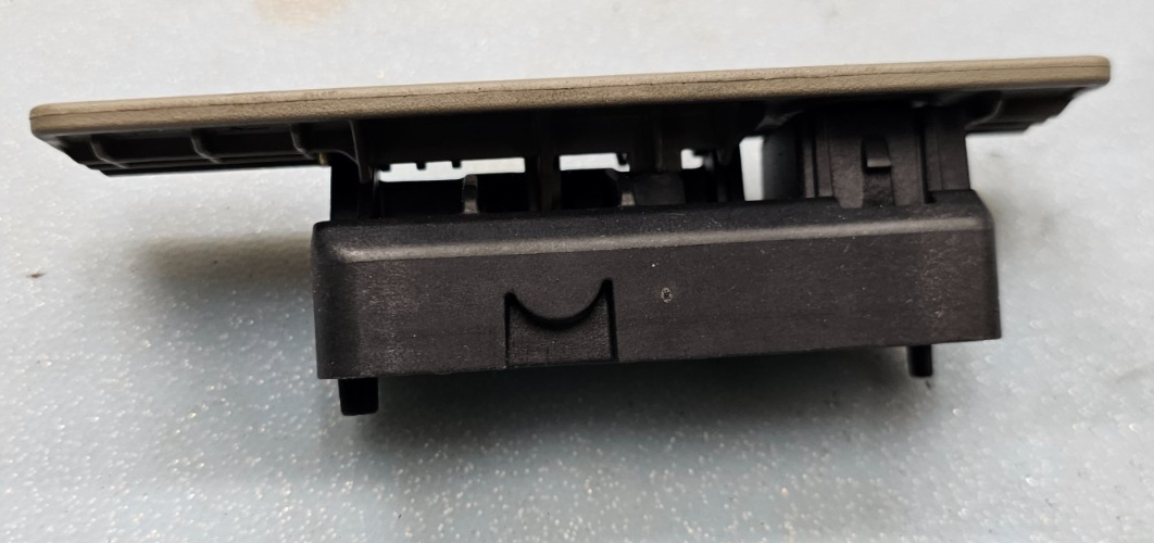 🔥07-10 Jeep Wrangler Mopar Glove Box Latch Compartment Door Handle GREY OEM