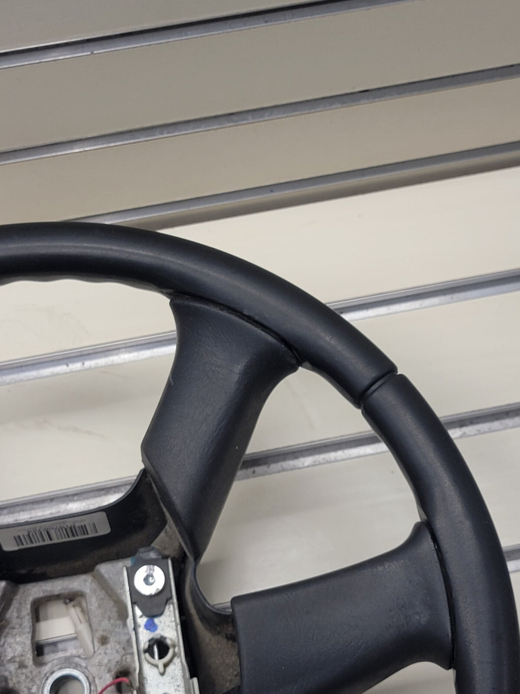 🔥03-06 SILVERADO SIERRA YUKON TAHOE SUBURBAN STEERING WHEEL LEATHER BLACK