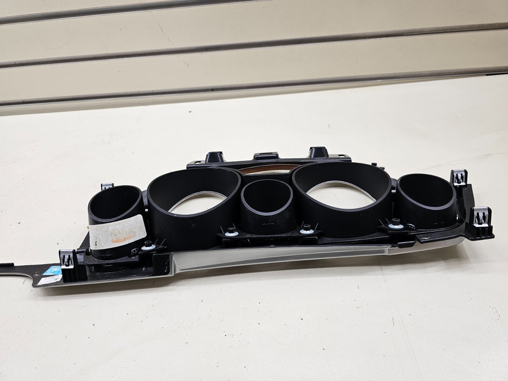 🔥08-12 BUICK ENCLAVE SPEEDOMETER GAUGE INSTRUMENT CLUSTER TRIM BEZEL WOODGRAIN