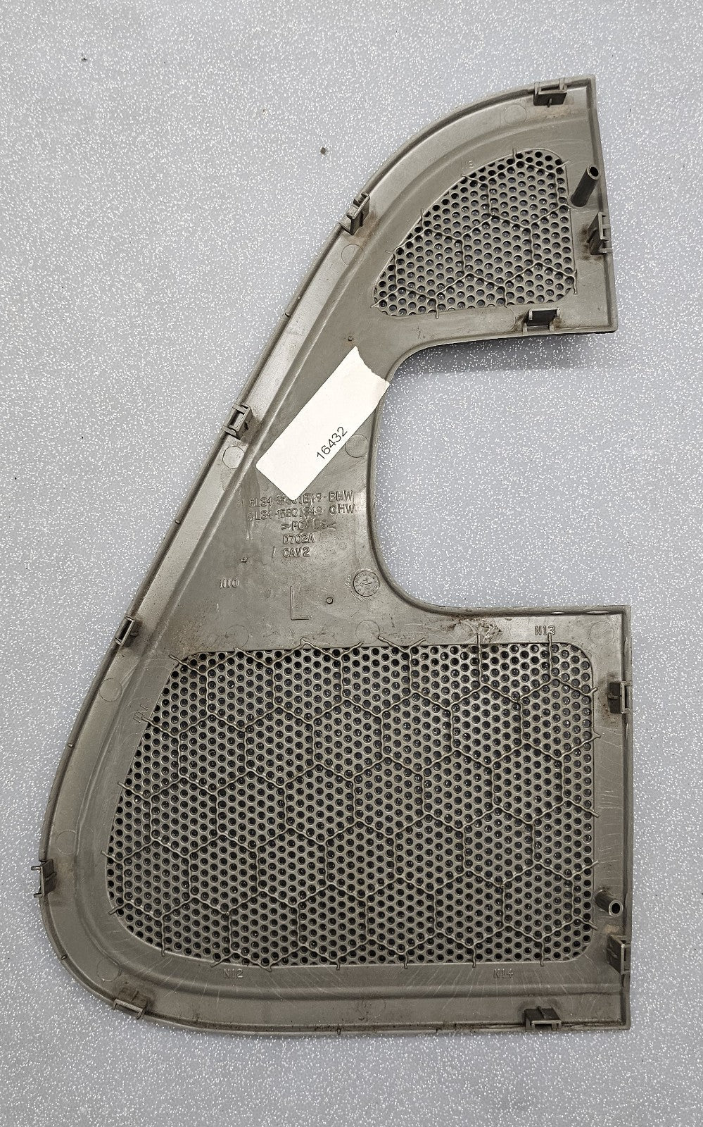 🔥04-08 Ford F150 Front Left Driver Door Panel Speaker Grille Cover LIGHT TAN