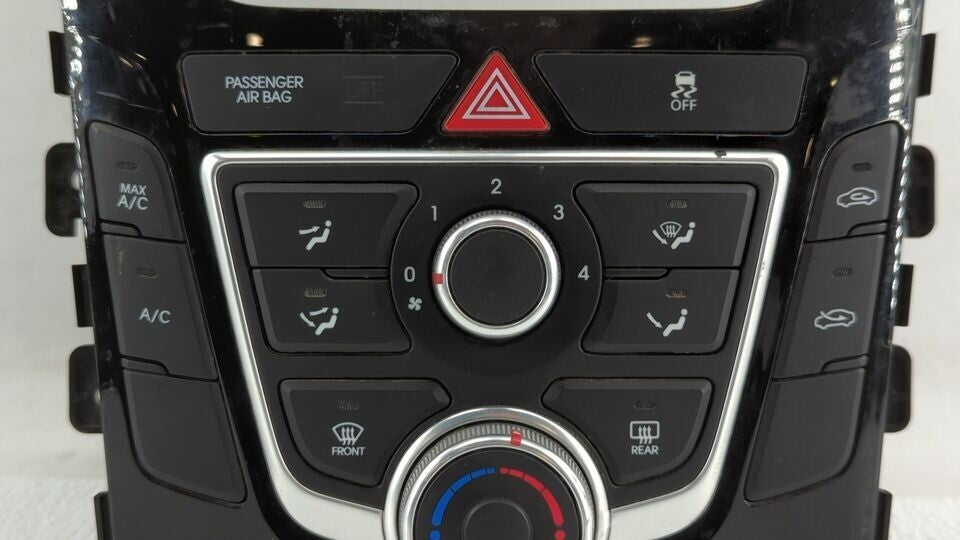 13-17 Hyundai Elantra GT Dash AC Heater Climate Temperature Control Conditioner