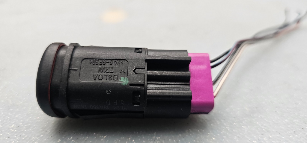 🔥01-07 Escape Hazard Light Emergency Flasher Switch Button Assembly Black