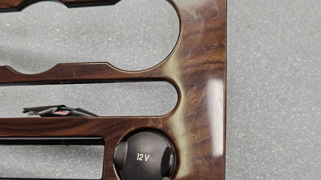 🔥08-09 Taurus Sable Center Dash FM Radio Stereo Climate Bezel Trim Panel Wood
