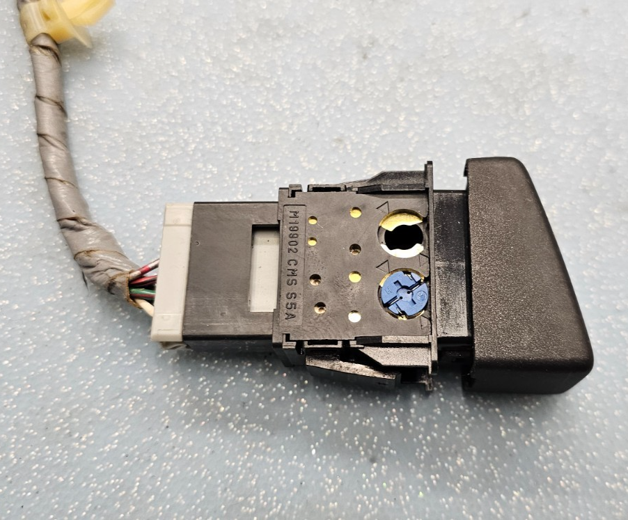 🔥03-08 Honda Pilot Accord Emergency Hazard Light Control Switch Unit Black OEM