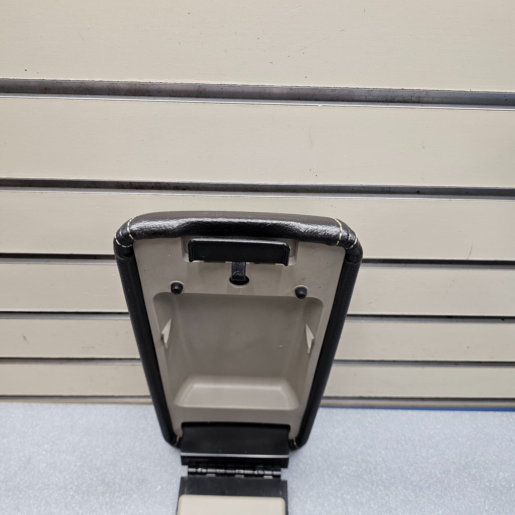 10-12 Fusion Milan Front Center Console Lid Armrest Cover Top Pad Assembly Black