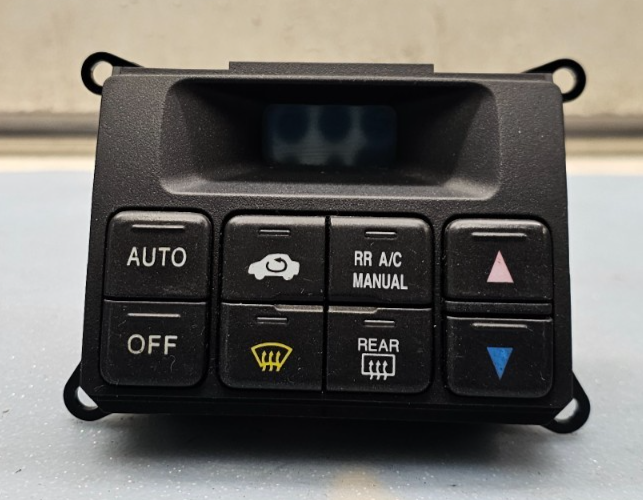 🔥01-06 Acura MDX Rear AC A/C HVAC Heater Climate Temperature Control Black