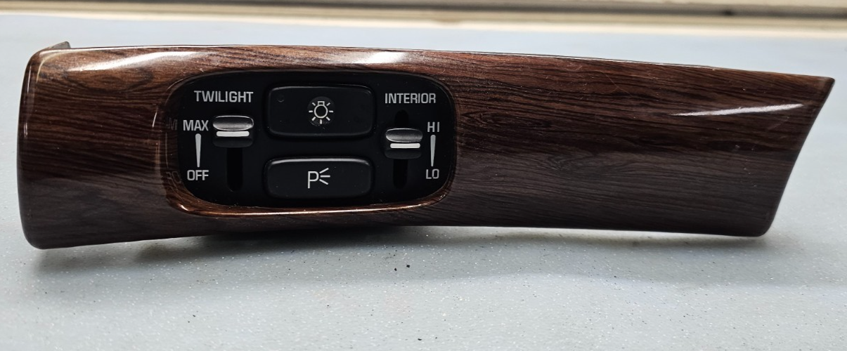 🔥00-05 Buick LeSabre Headlight Head Lamp Switch Button Control Assy WOOD OEM