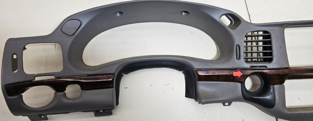 🔥00-05 IMPALA Dash INSTRUMENT Cluster Bezel Radio Speedo Gauge Trim Gray