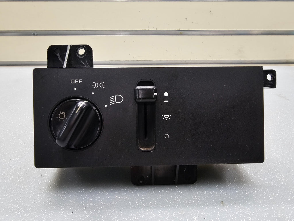 🔥93-98 Grand Cherokee ZJ Dash Head Light Lamp Headlight Switch Assembly Black