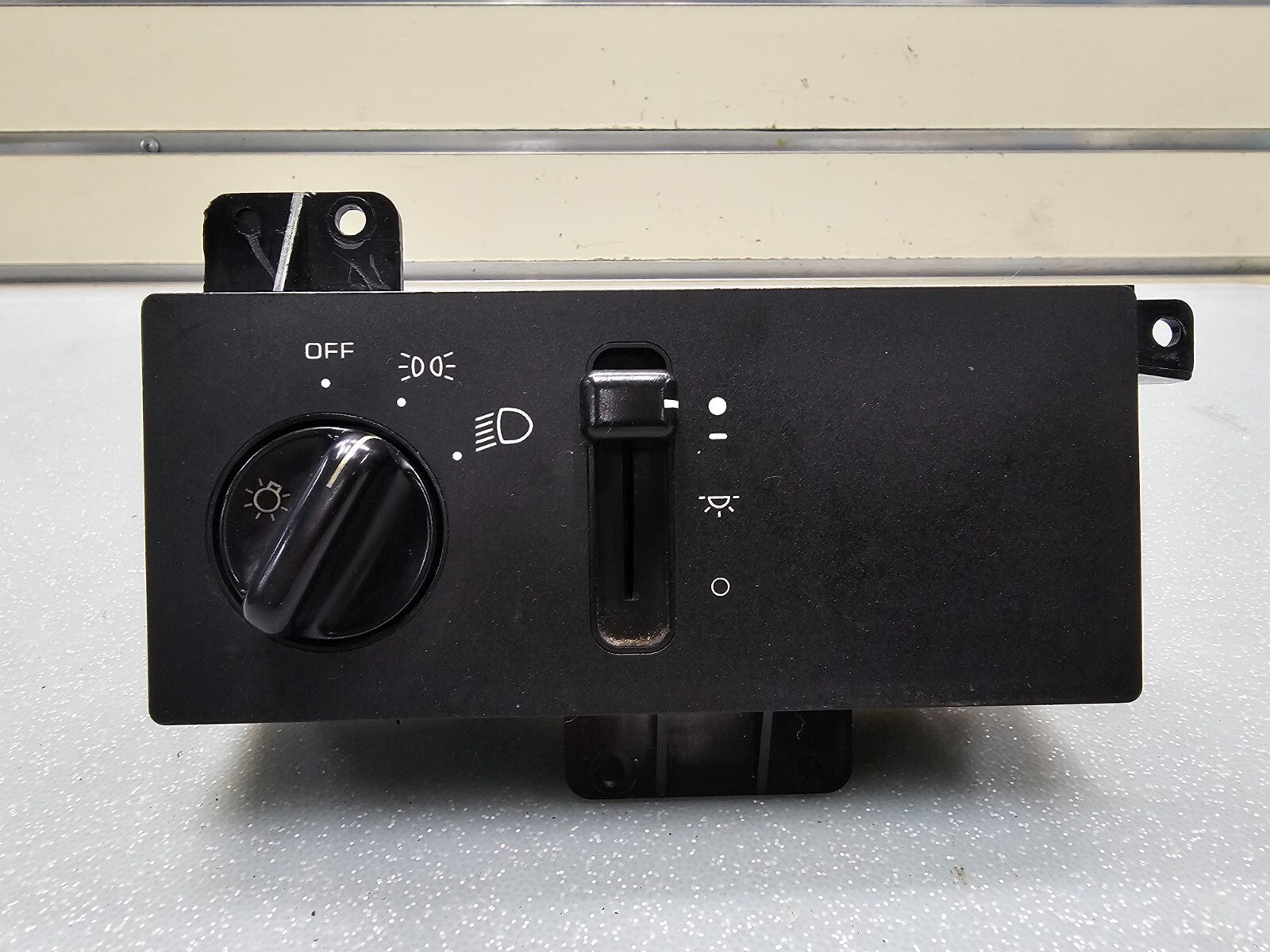 🔥93-98 Grand Cherokee ZJ Dash Head Light Lamp Headlight Switch Assembly Black