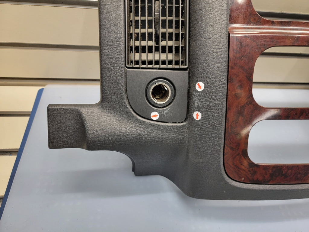 🔥2002-2005 Dodge Ram Climate Radio Control A/C Heat Dash Vents WOODGRAIN Bezel