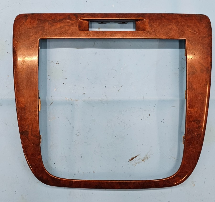 🔥06-13 Impala Center Dash AM FM Radio Stereo Trim Panel Bezel Woodgrain OEM